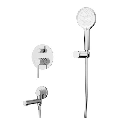 Душевой комплект встраиваемый с изливом Cezares RELAX-VDSET-01