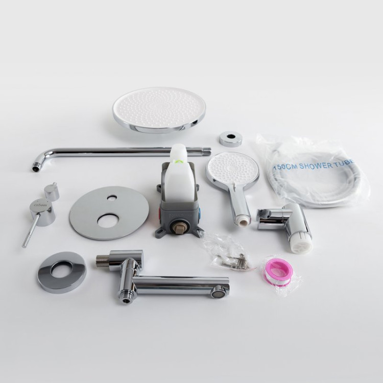 Душевой комплект встраиваемый с изливом Cezares RELAX-VDSET-01