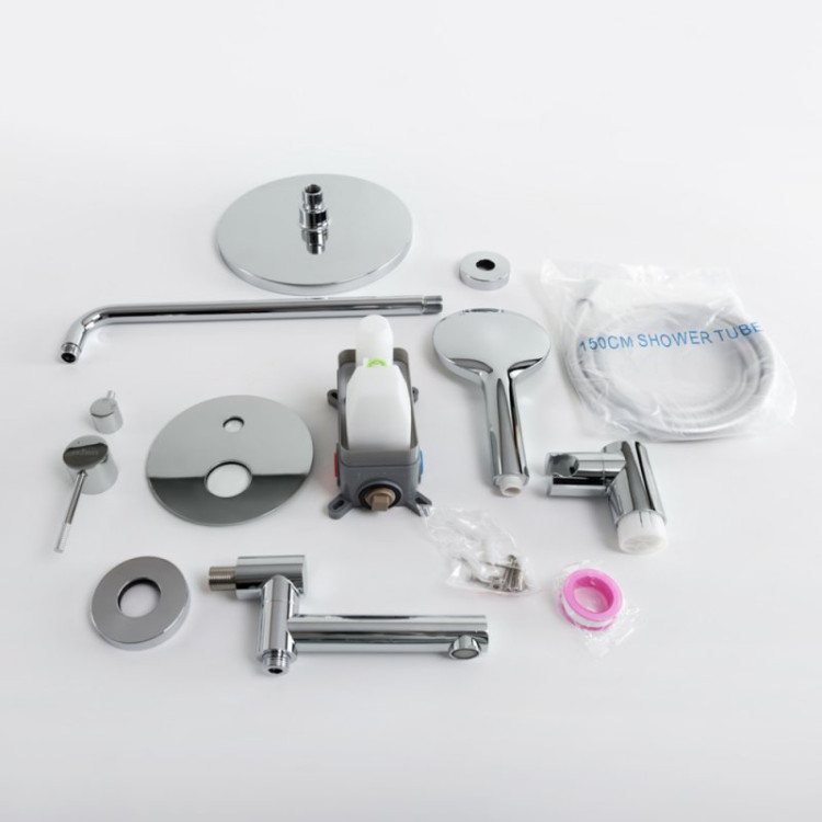 Душевой комплект встраиваемый с изливом Cezares RELAX-VDSET-01