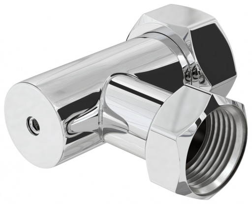 Уголок с клапаном переходной G 1&quot; НГ х G 3/4&quot; НГ Без покрытия