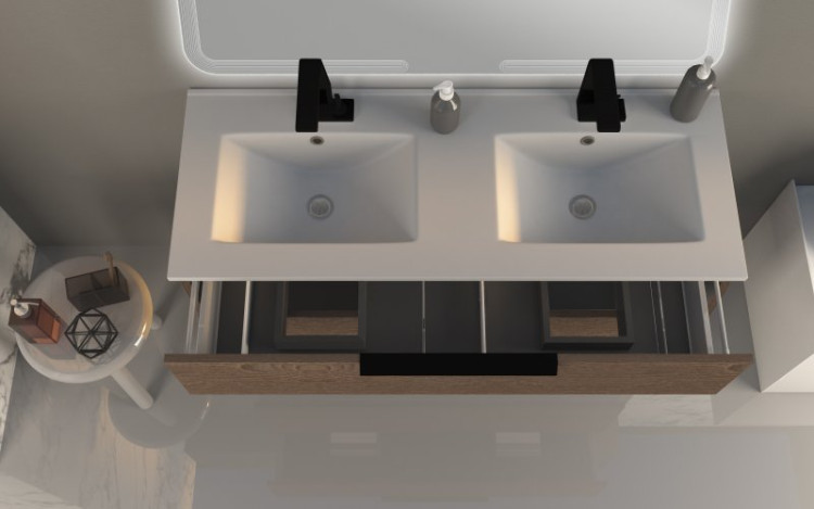 Ножка для шкафчика металлическая, 20x42x87 Cezares 40396