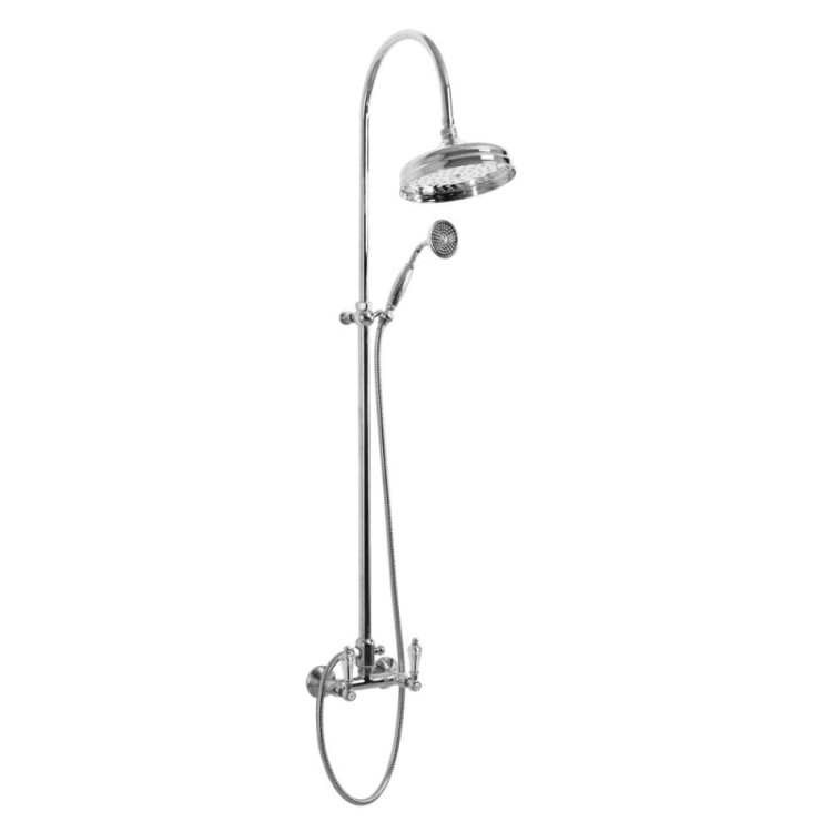 Душевая стойка со смесителем Cezares DIAMOND-CD-01-Sw