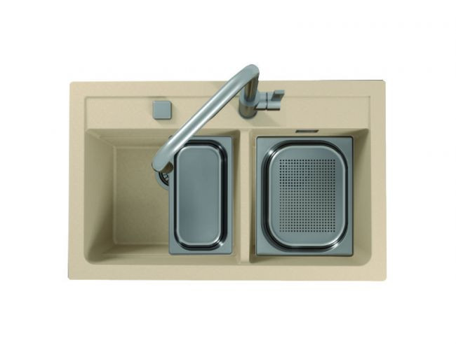 Коландер без отверстий GN PAN 1/3 X 40 BR