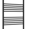Полотенцесушитель водяной Сунержа Богема с полкой+ 1200х600 Матовый чёрный