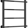 Полотенцесушитель водяной Стилье Версия-КБ 500х500 (4) П 20х20 Чёрный