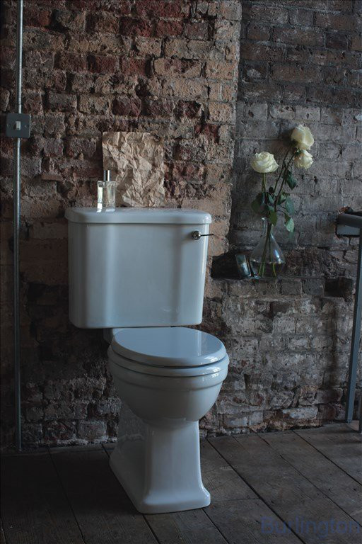 Унитаз - моноблок с двойной системой слива, ХРОМ