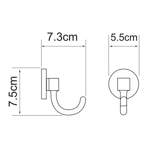 WasserKRAFT Rhein K-6223 Крючок