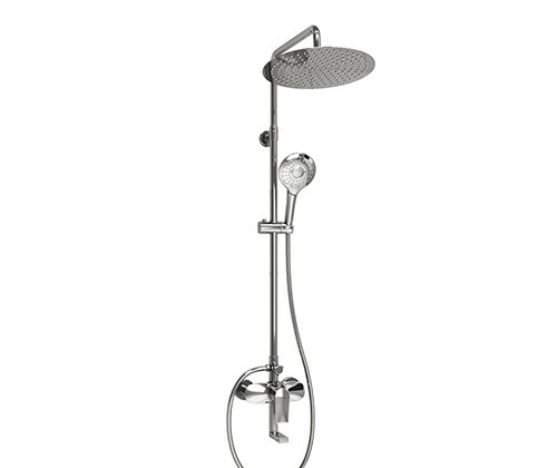 WasserKRAFT A166.116.101.010.CH Душевой комплект со смесителем