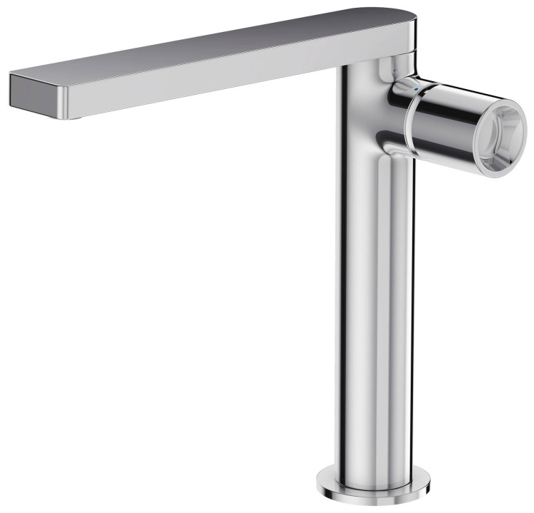 Высокий однорычажный смеситель, титан Jacob Delafon COMPOSED E73159-TT