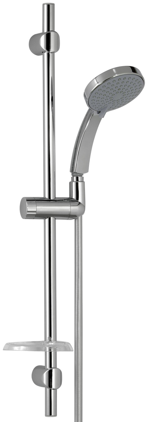 Душевой комплект со штангой, мыльницей, шлангом Jacob Delafon CITRUS E12920-CP