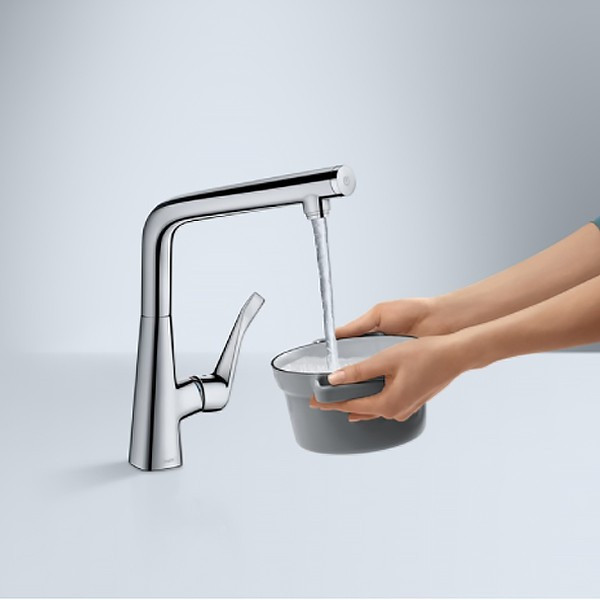 Смеситель для кухни Hansgrohe Metris Select 14883800