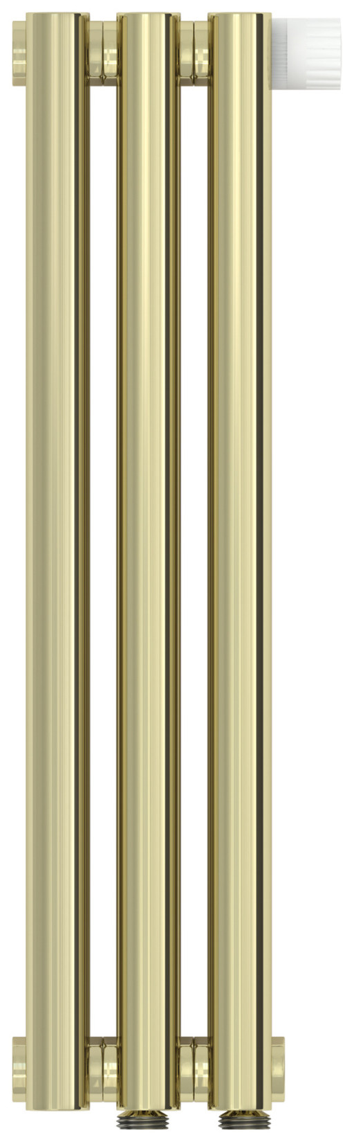 Отопительный радиатор Сунержа Эстет-1 EU50 правый 500х135 3 секции Шампань