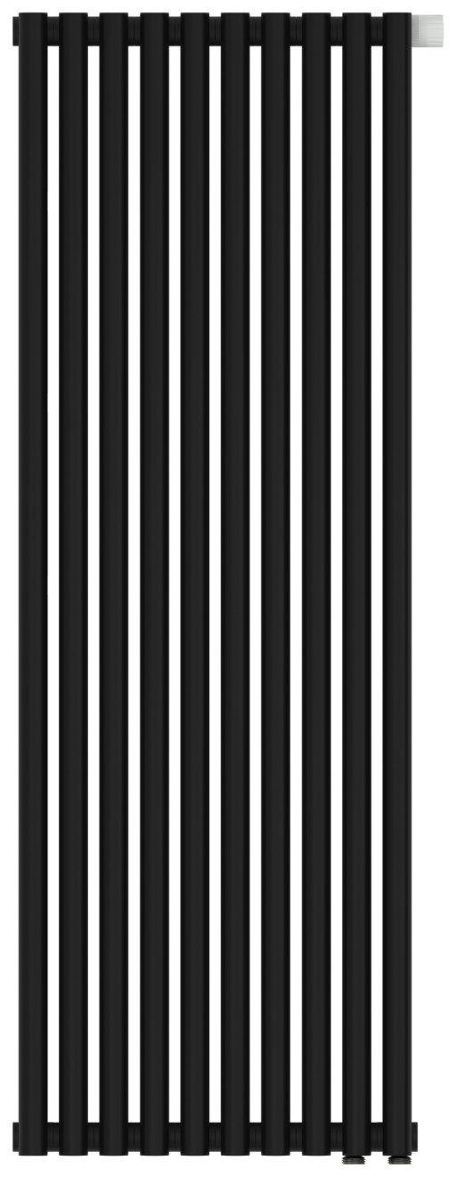 Отопительный радиатор Сунержа Эстет-11 EU50 1200х450 10 секций Матовый чёрный