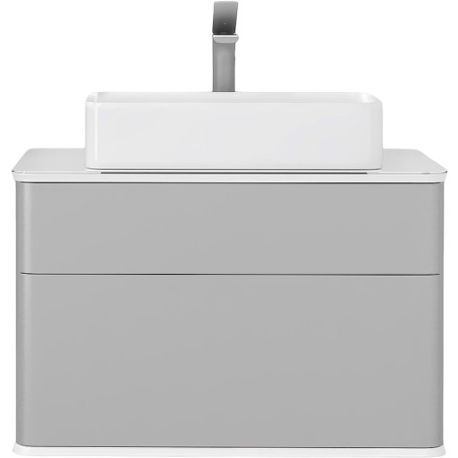 Тумба Pastel 80 подвесная, французский серый