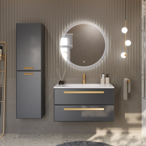 Мебельная ручка ECO (40 см) для базы ECO размером 75 и 120 см с 4-мя ящиками см 1 штука Cezares RS156SG.3/320