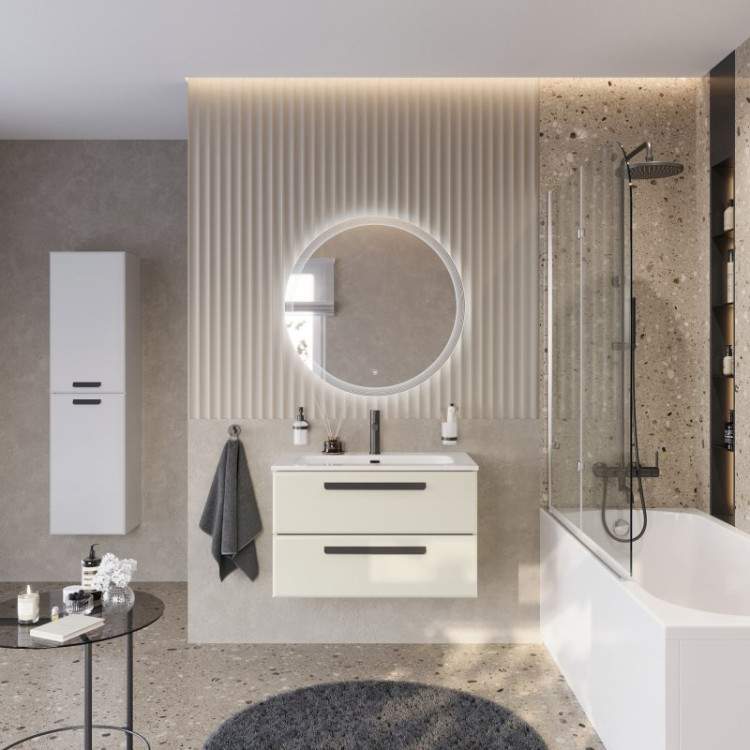 Мебельная ручка ECO (60 см) для базы ECO-CER-N размером 90, 100, 120 см 1 штука Cezares RS156BL.3/512
