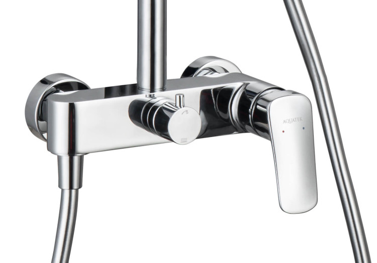 Душевая система 3jet 250мм Aquatek AQ2060CR
