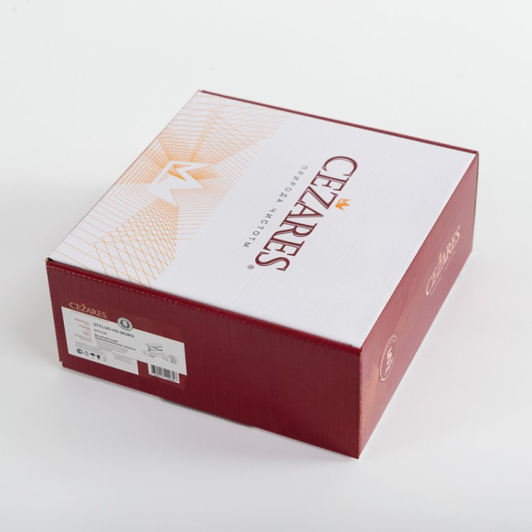 Смеситель для ванны и душа в комплекте с ручным душем, шлангом и держателем Cezares STYLUS-VD-01