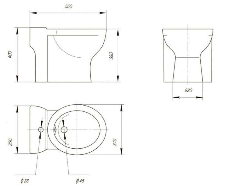 Биде Кировит Олимп