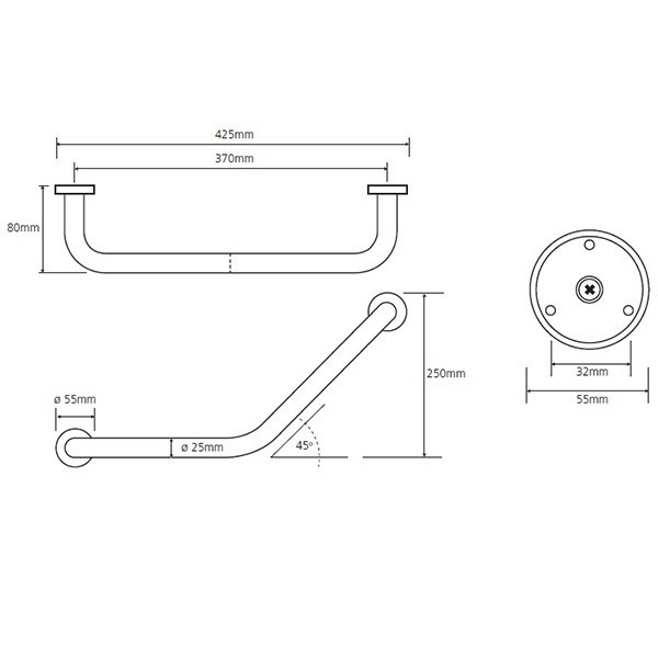 Поручень для ванны Bemeta 106107021