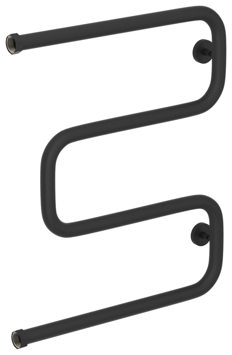 Полотенцесушитель водяной Сунержа Ш-образный 600х500 Тёмный титан муар