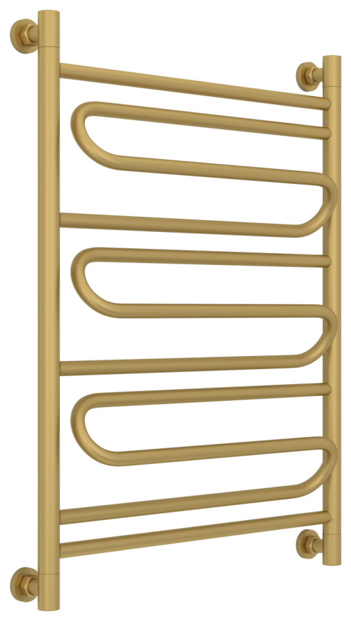 Полотенцесушитель водяной Сунержа Элегия+ 800х600 Матовое золото