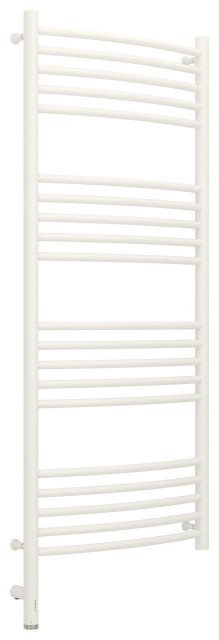 Полотенцесушитель электрический Сунержа Богема 3.0 выгнутая 1200х500 МЭМ левый Матовый белый