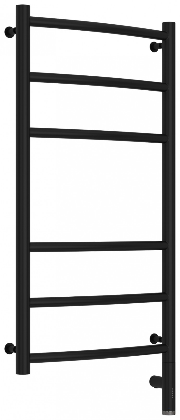 Полотенцесушитель электрический Сунержа Галант 3.0 800х400 МЭМ правый Матовый чёрный