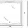 Зеркало с встроенным светильником и сенсорным выключателем, 12W, 220-240V BelBagno SPC-LNS-900-800-LED-TCH
