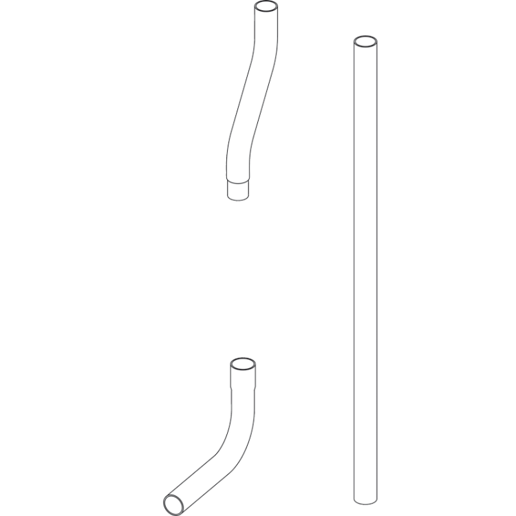 Водосливная труба комплект DN35 Alcadrain A950