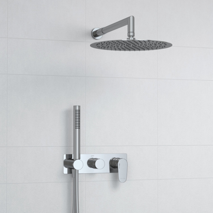 WasserKRAFT A16116 Встраиваемый комплект для ванны с верхней насадкой, лейкой