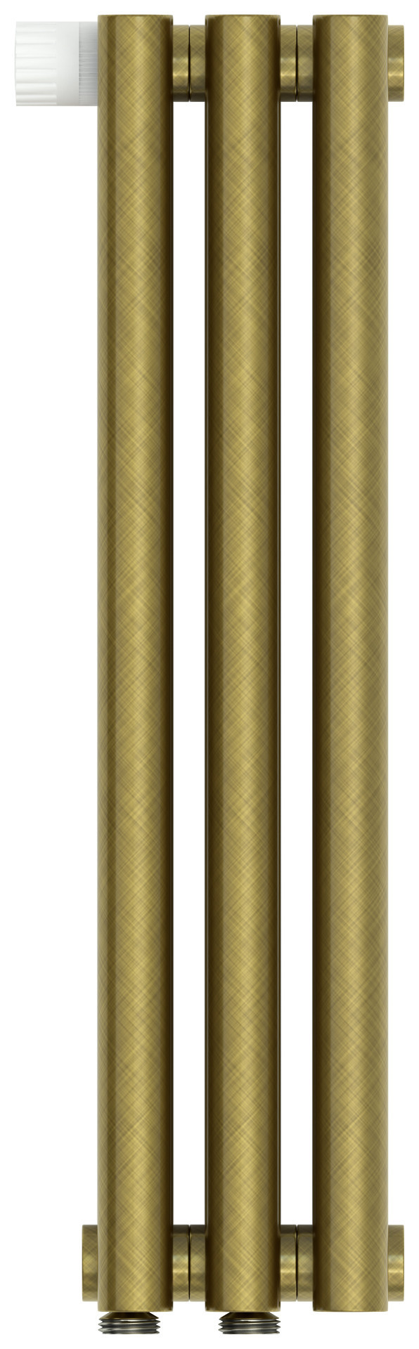 Отопительный радиатор Сунержа Эстет-0 EU50 левый 500х135 3 секции Состаренная бронза