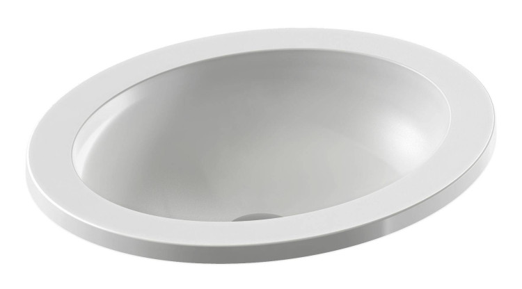 Встраиваемая раковина 44,2 х 36,2 см с переливным отверстием, устанавливаемая сверху Jacob Delafon VOXEYJ102-00