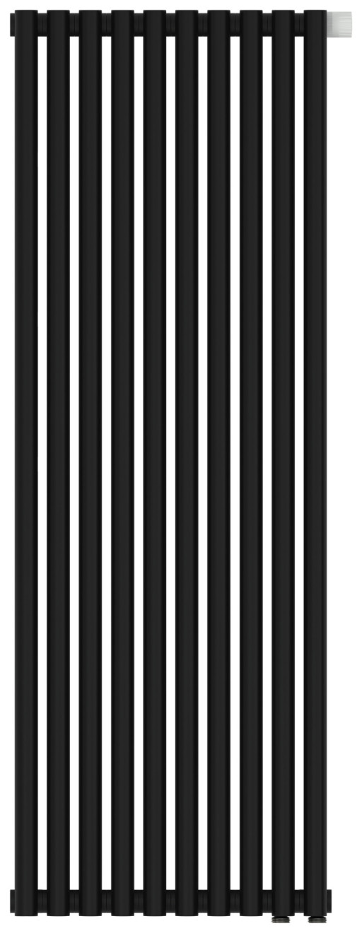 Отопительный радиатор Сунержа Эстет-00 EU50 1200х450 10 секций Матовый чёрный