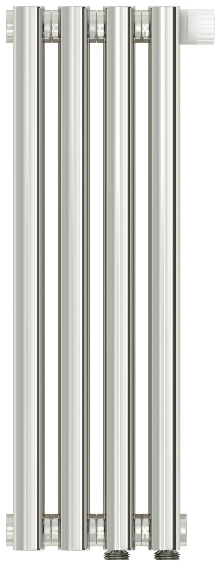 Отопительный радиатор Сунержа Эстет-1 EU50 правый 500х180 4 секции Без покрытия