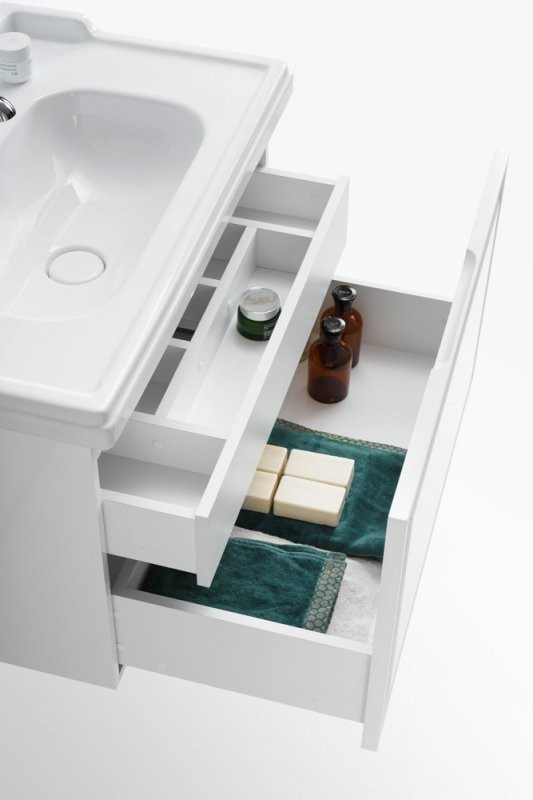 Шкаф подвесной с одной распашной дверцей с доводчиками, с двумя полками, 400x300x1000 Cezares GIUBILEO-1000-1A-SC-BL