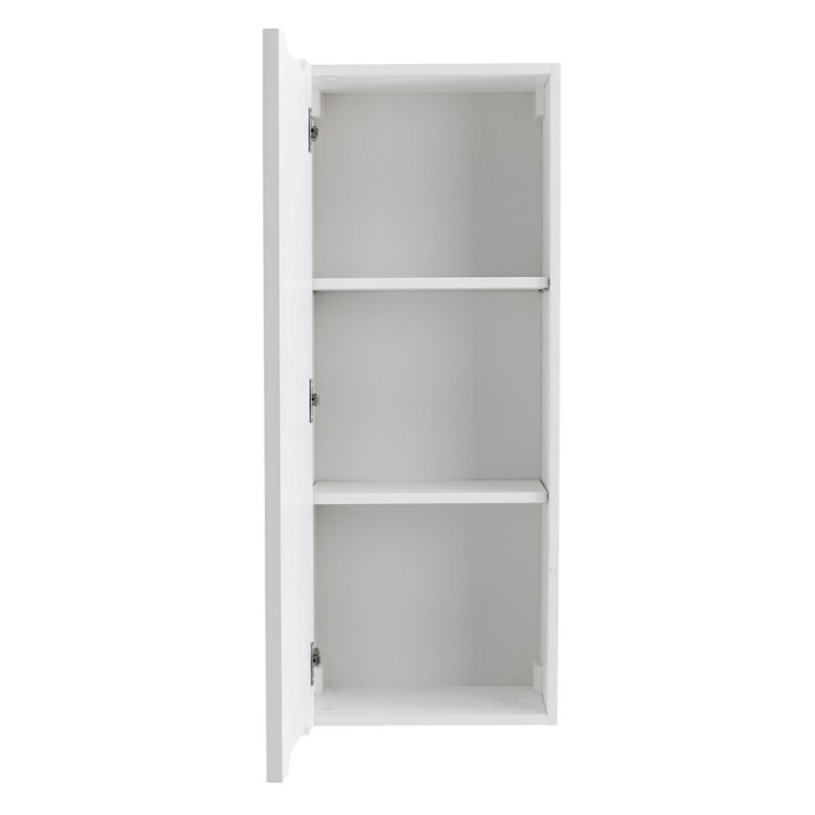 Шкаф подвесной с одной распашной дверцей с доводчиками, с двумя полками, 400x300x1000 Cezares GIUBILEO-1000-1A-SC-BL