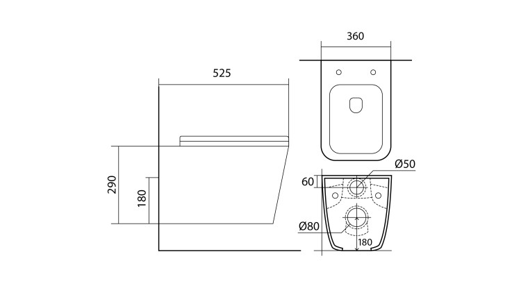 Комплект унитаз + инсталляция Aquatek SET AQUATEK ЛИБРА N KDI15
