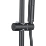 Душевая система 3jet 250мм Aquatek, матовый черный AQ2060MB
