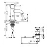 Смеситель для раковины Hansgrohe Talis Classic 14111000
