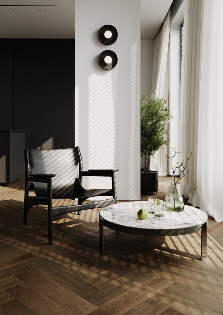 Кварцевый ламинат Fargo Parquet Орех Маньчжурский 33-2022-2 4/0.5мм