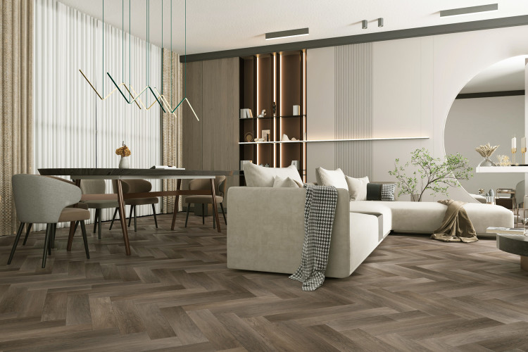 SPC-ламинат Home Expert Parquet Дуб Шоколадный 33-3011