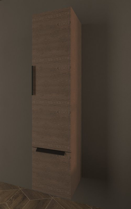 Колонна подвесная с одной распашной дверцей и выдвижным ящиком, 35x32x150 Cezares 55184