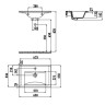 CREAVIT Раковина SU065 мебельная (45*65см)