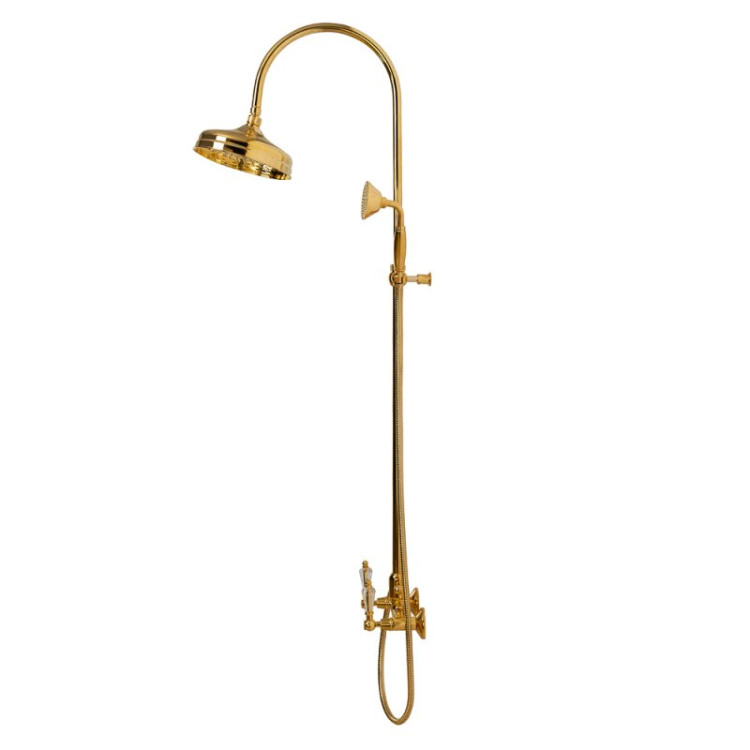 Душевая стойка со смесителем Cezares DIAMOND-CD-02-Sw