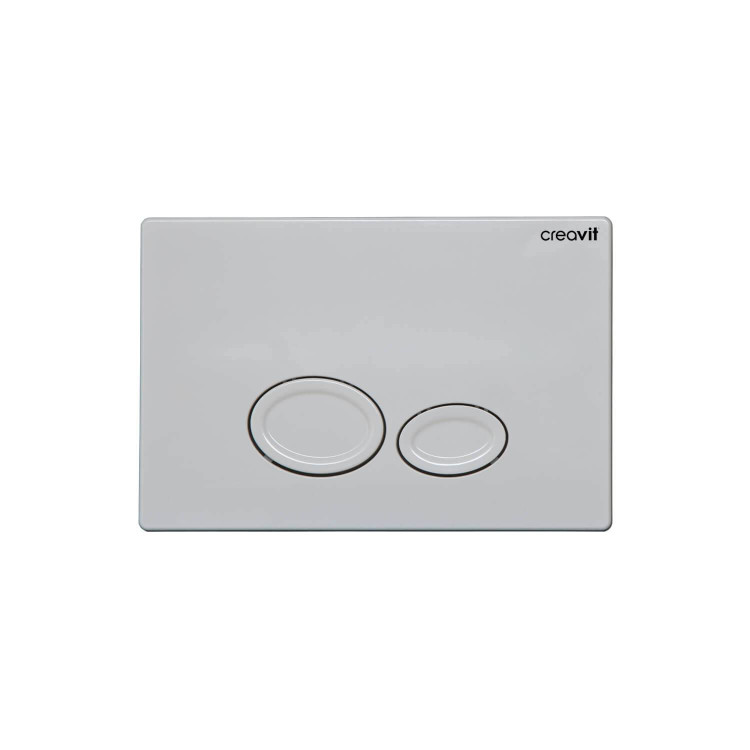 CREAVIT Кнопка для инсталляции DROP белая