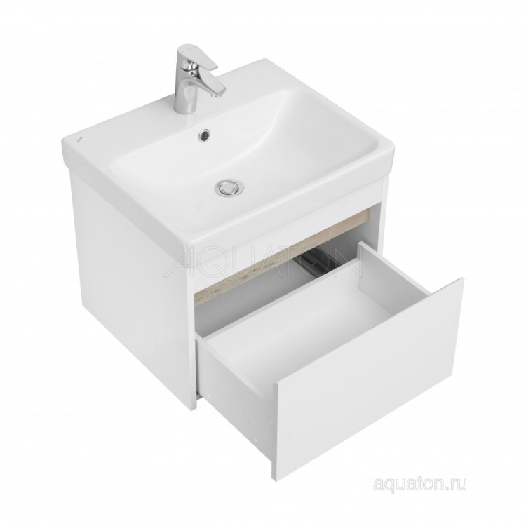 Тумба под раковину Aquaton Марти 55 ясень шимо 1A263201MY010