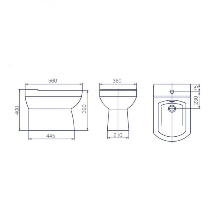 Биде Кировит Престиж