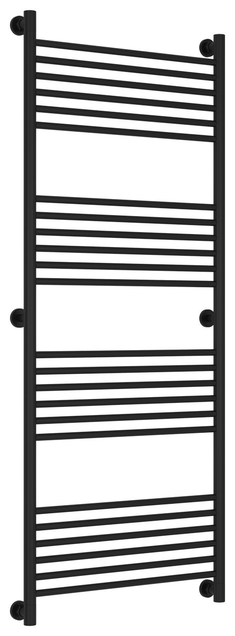 Полотенцесушитель водяной Сунержа Богема+ прямая 1500х600 Матовый чёрный
