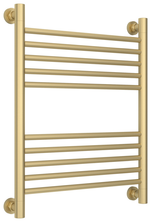 Полотенцесушитель водяной Сунержа Богема+ прямая 600х500 Матовая шампань